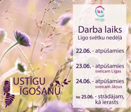 Darba laiks svētkos