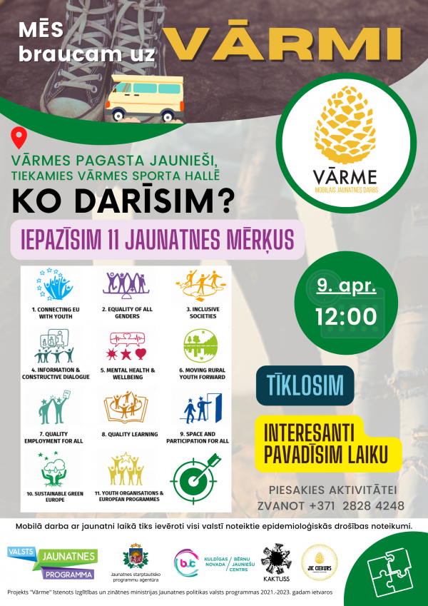 Varme 9.aprilis