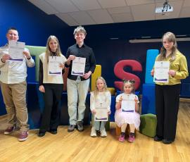 Panākumi skatuves runas konkursā Talsos!