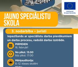Jauno speciālistu skola - 3.nodarbība!